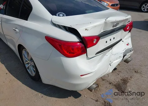 2015 Infiniti Q50 Premium from USA, damaged, VIN JN1BV7AP9FM354764
